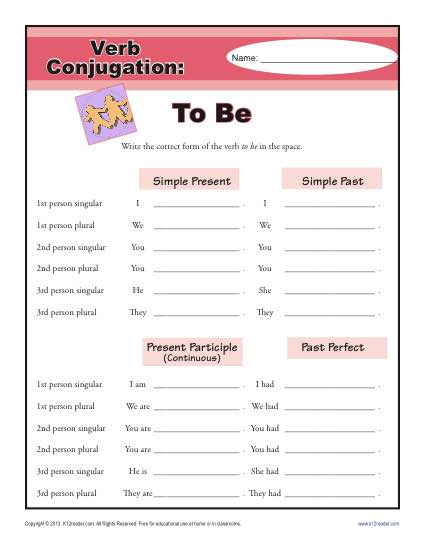 verb_conjugation_to_be – Show And Text