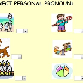 personal pronounssdf